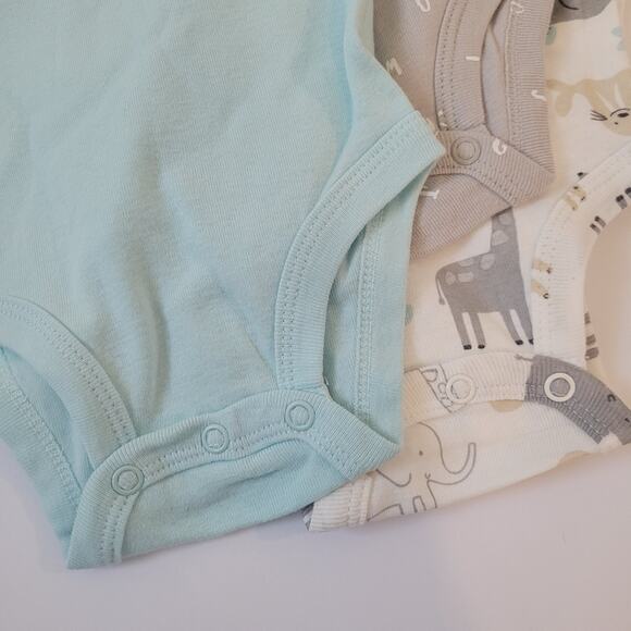 Carter's Baby Set of 5 Onesies Alphabet and Animal Theme Size 6 Months NWT - - - Picture 10 of 10